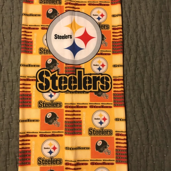 Pittsburgh Steelers Neck Gaiter Face Cover Mask - Picture 2 of 2